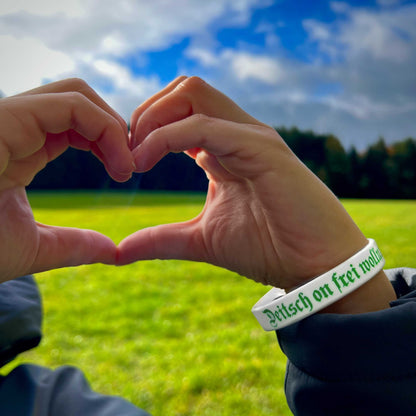 Deitsch on frei wolln mer sei! Armband inkl. kostenfreiem Versand