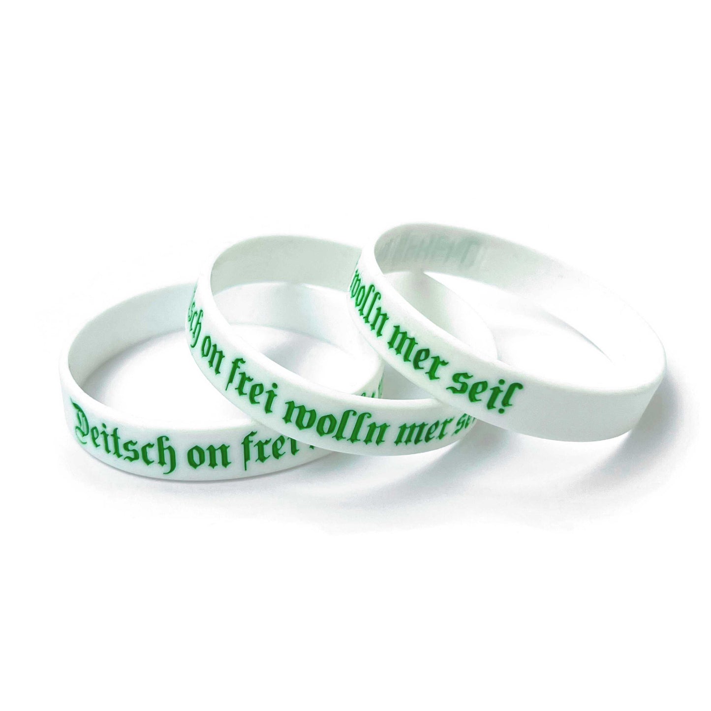 Deitsch on frei wolln mer sei! Armband inkl. kostenfreiem Versand